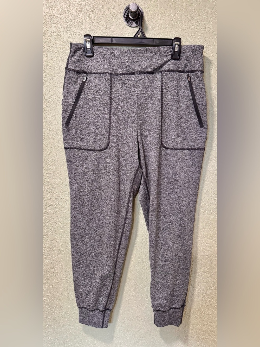 Duluth Trading Co Gray Heather Jogger Pants M